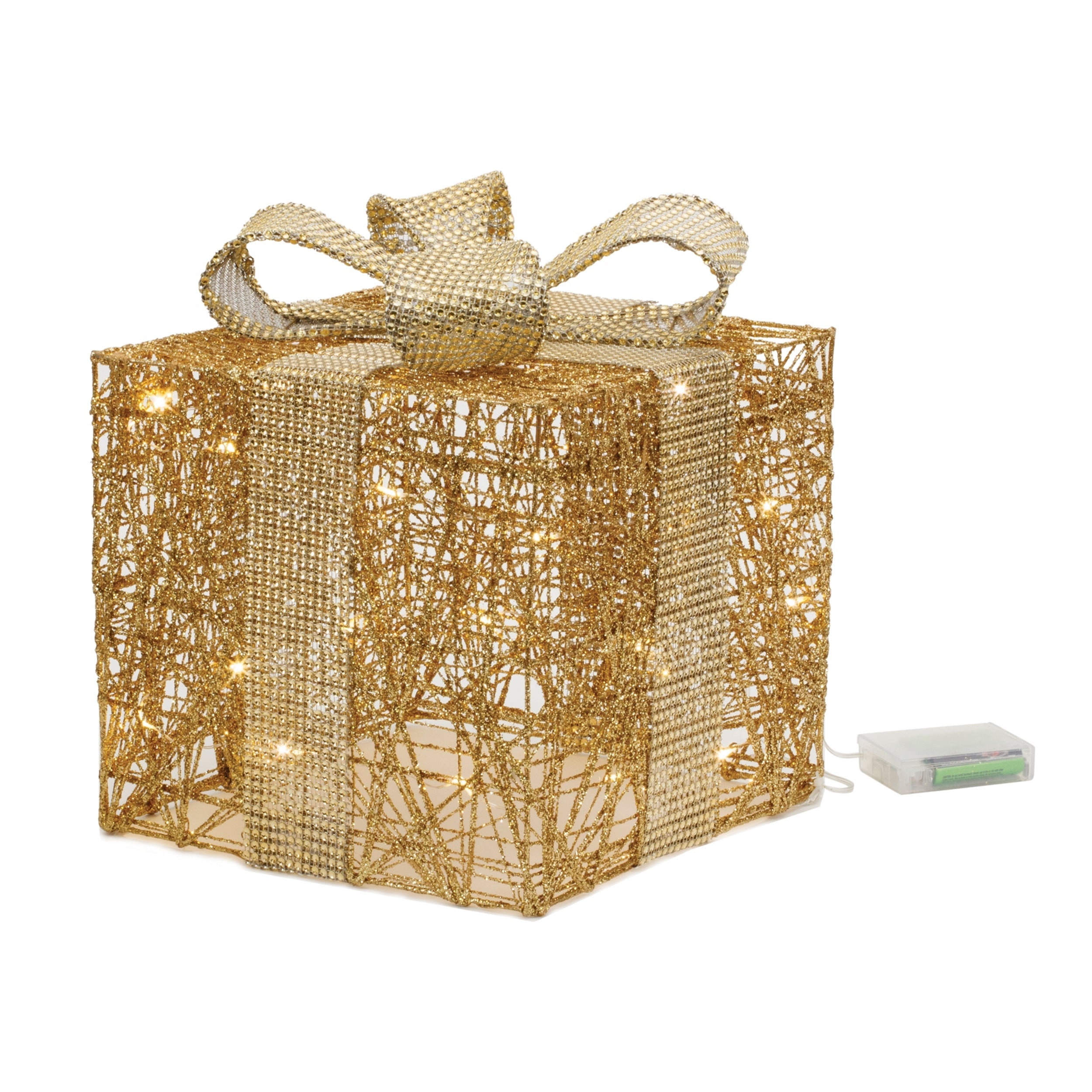 LED Wrapped Presents Display (Set of 3)