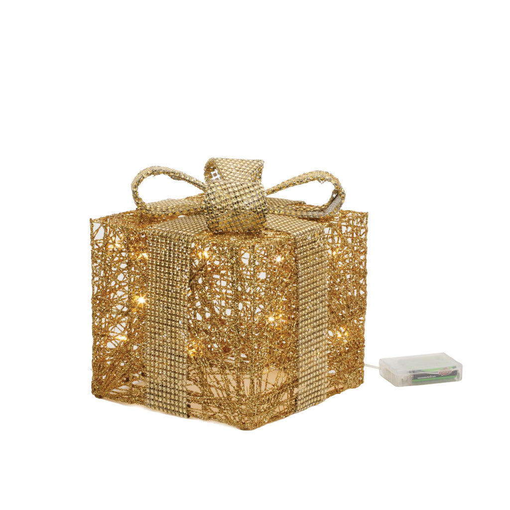 LED Wrapped Presents Display (Set of 3)