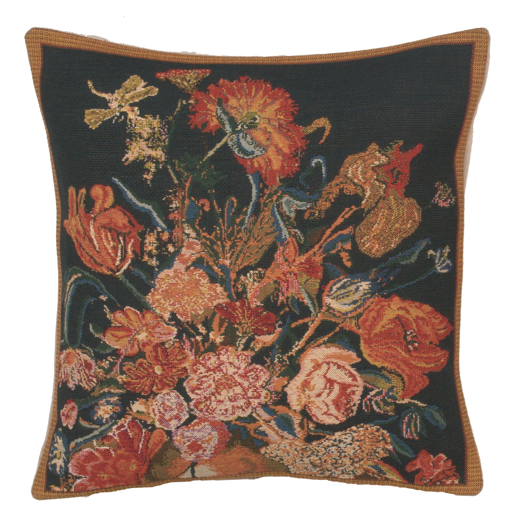 Flora Cotta Black I Cushion Wholesale