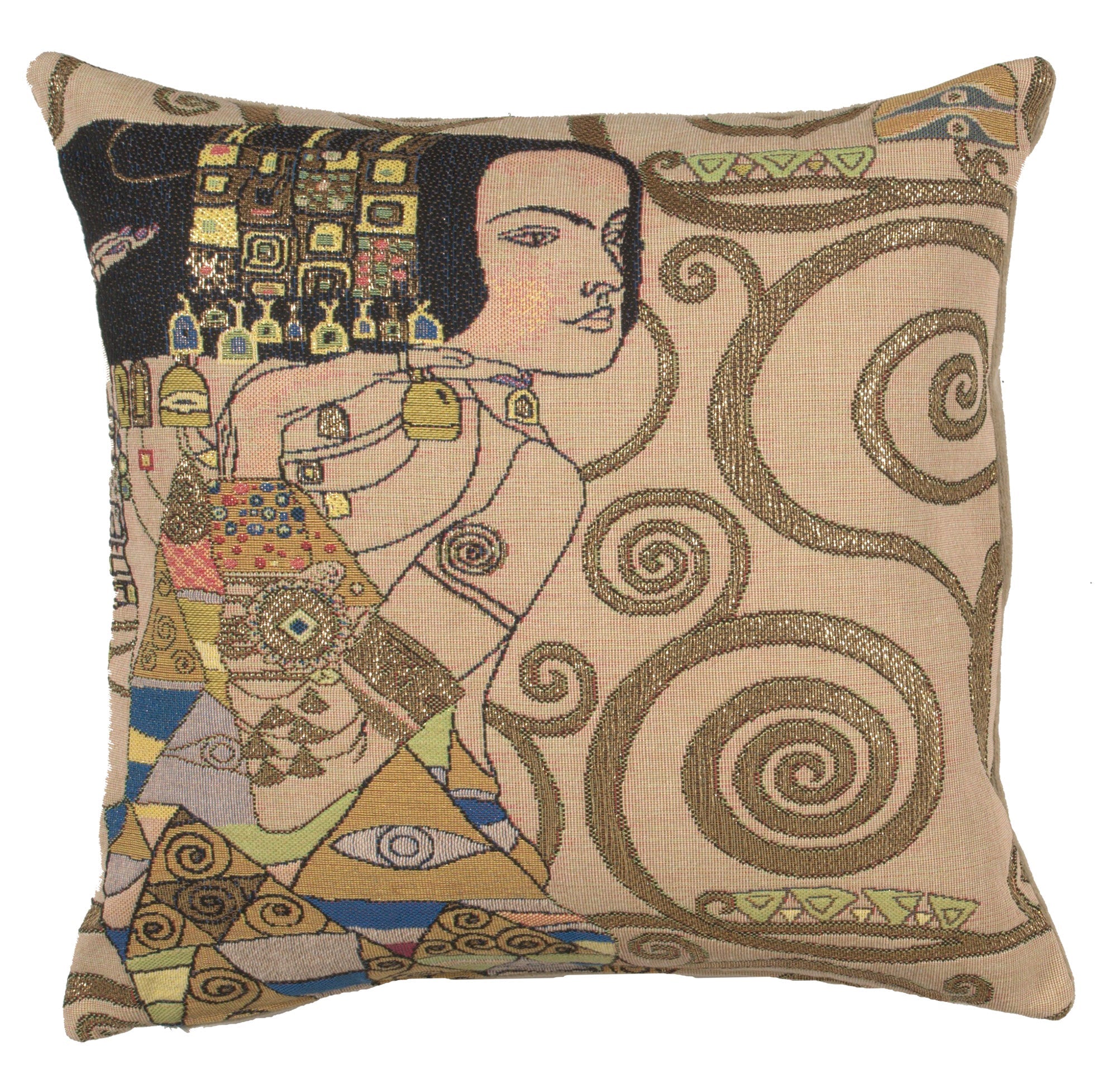 L'Attente - Klimt Jour French Cushion