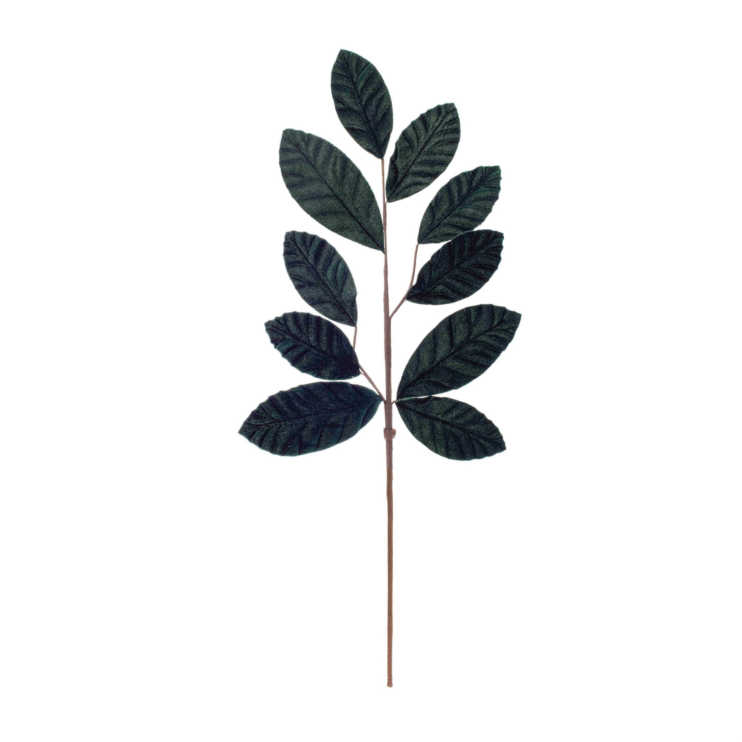 Forest Green Leaf Spray (Set of 6)