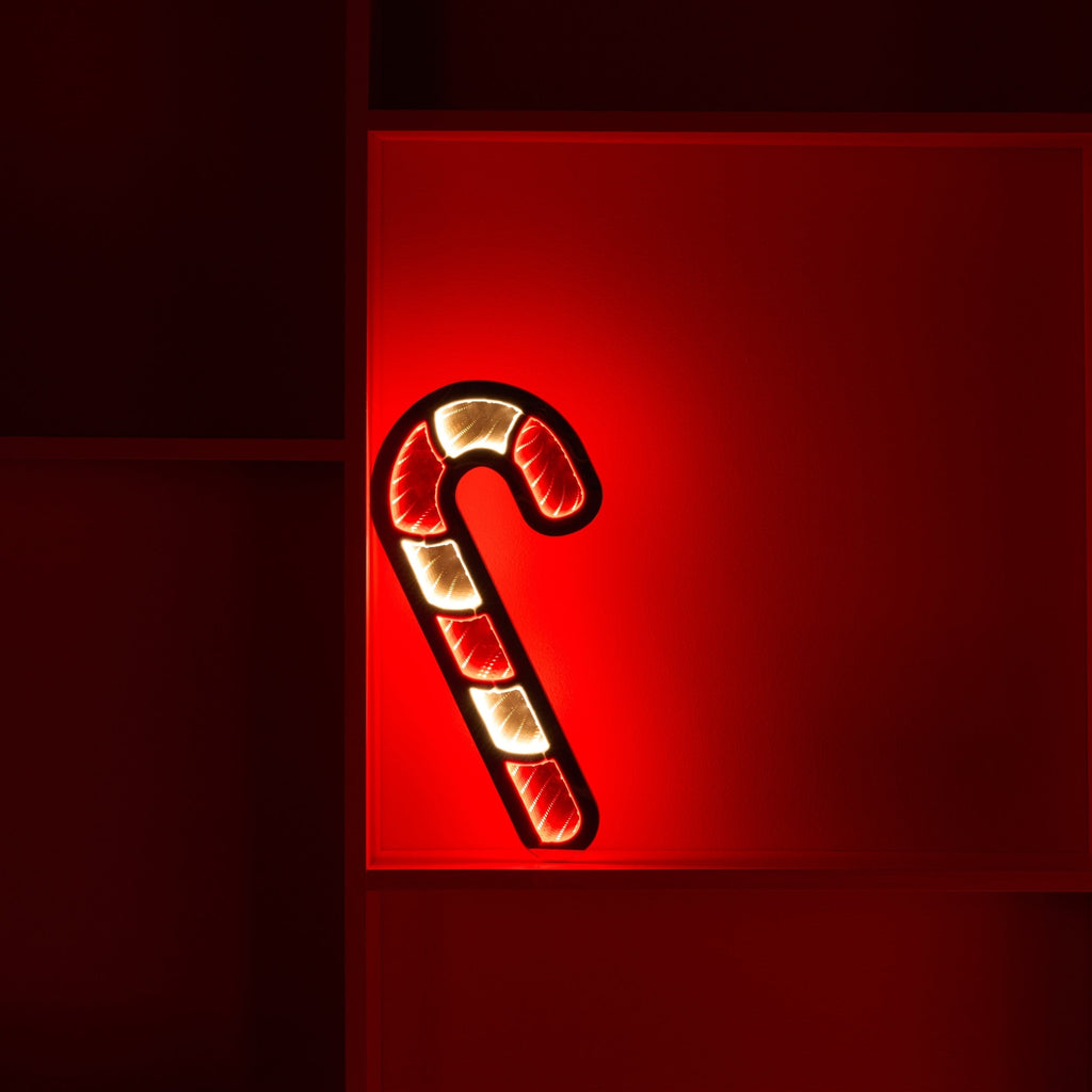 Holiday Candy Cane Ekko Light Display 16"H