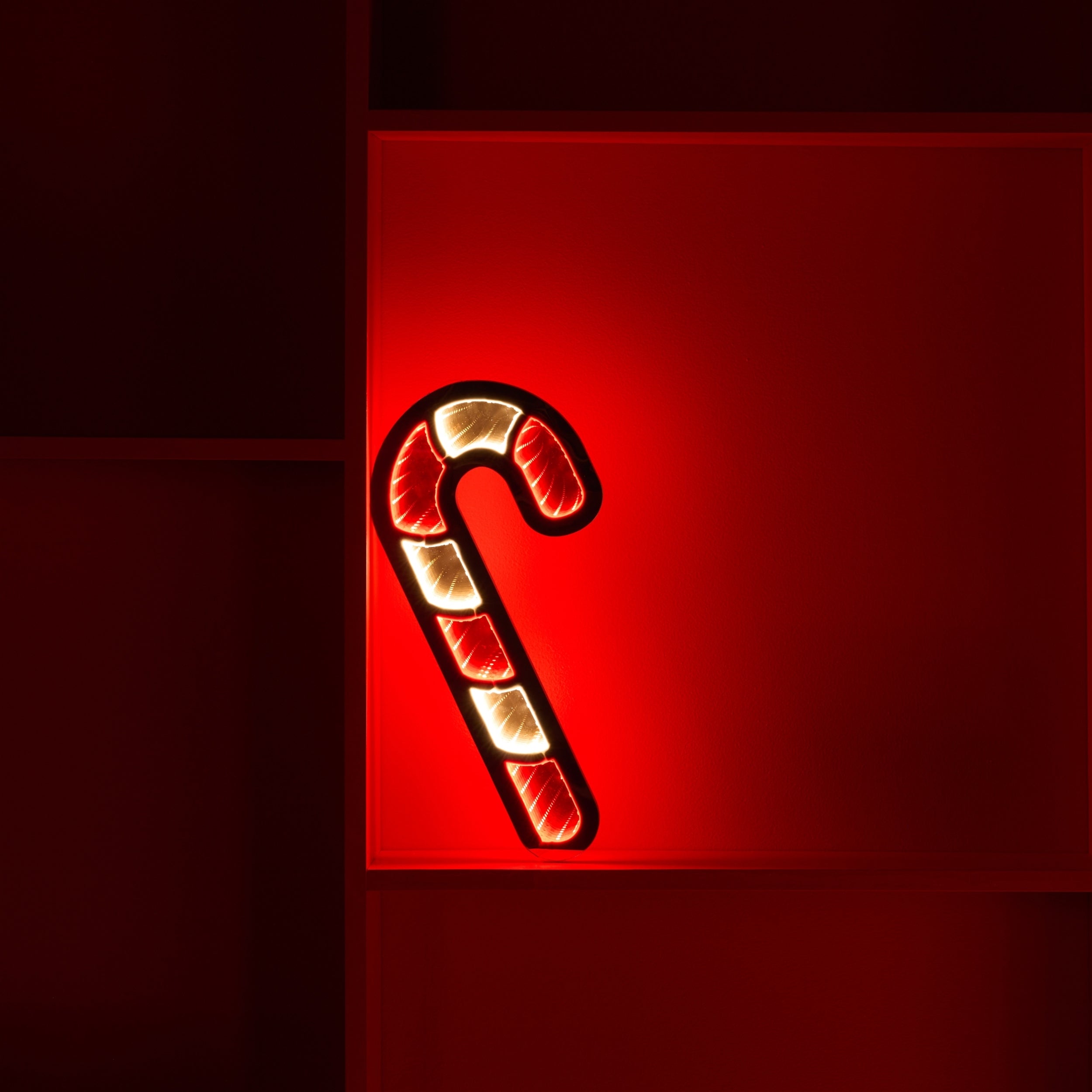 Holiday Candy Cane Ekko Light Display 16"H