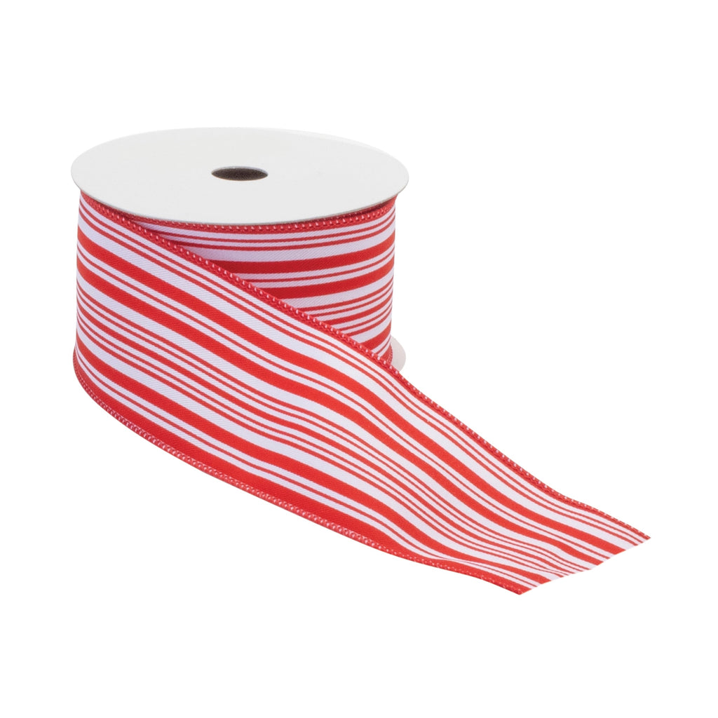 Holiday Stripe Ribbon (Set of 2)