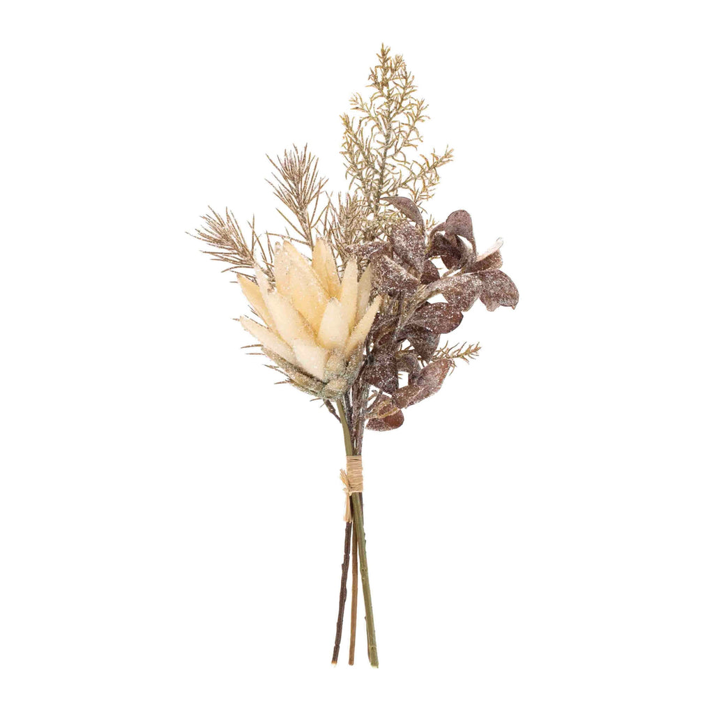 Glittered Protea Pine Bundle (Set of 2)