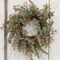 Rusty  Eucalyptus Candle Ring 3" (Pack of 2)