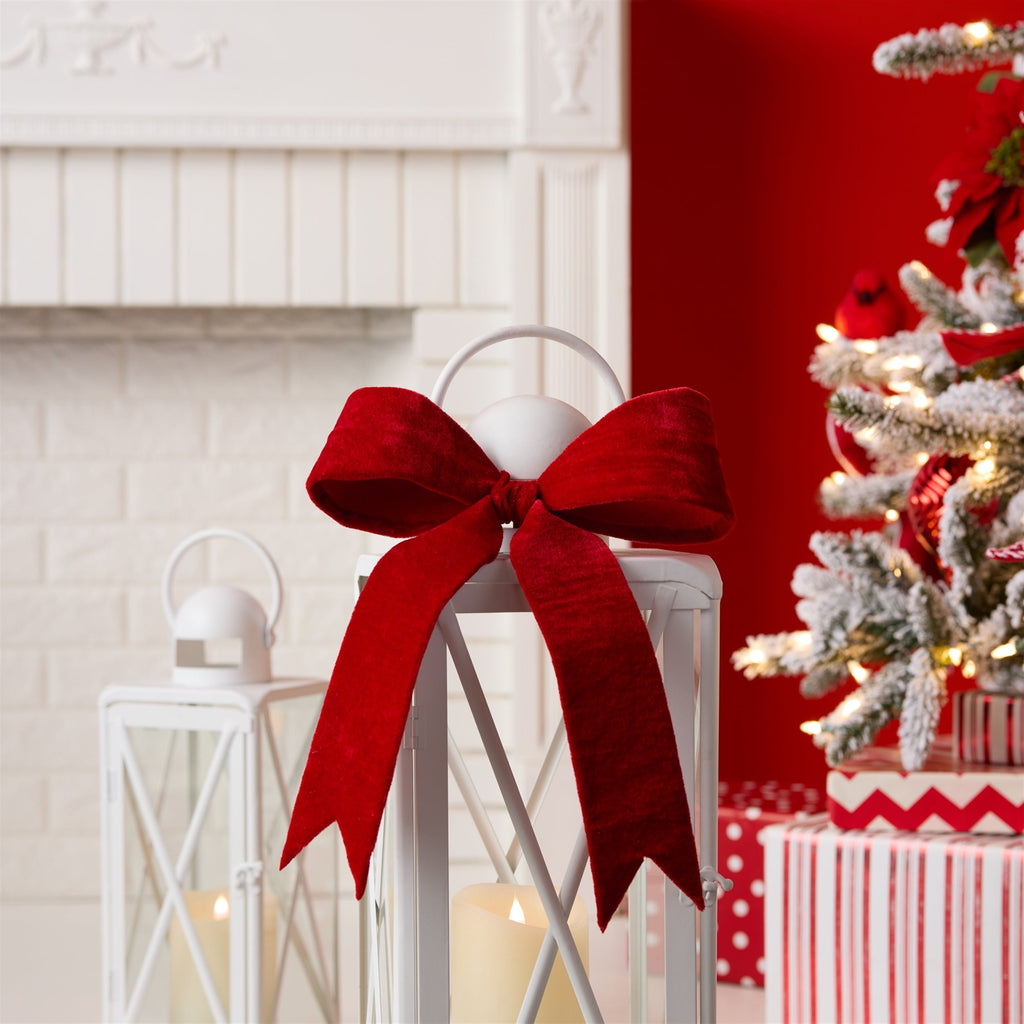 Red Wired Holiday Boy (Set of 2)