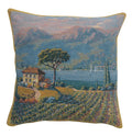 Lakeside Vineyard Left European Cushion