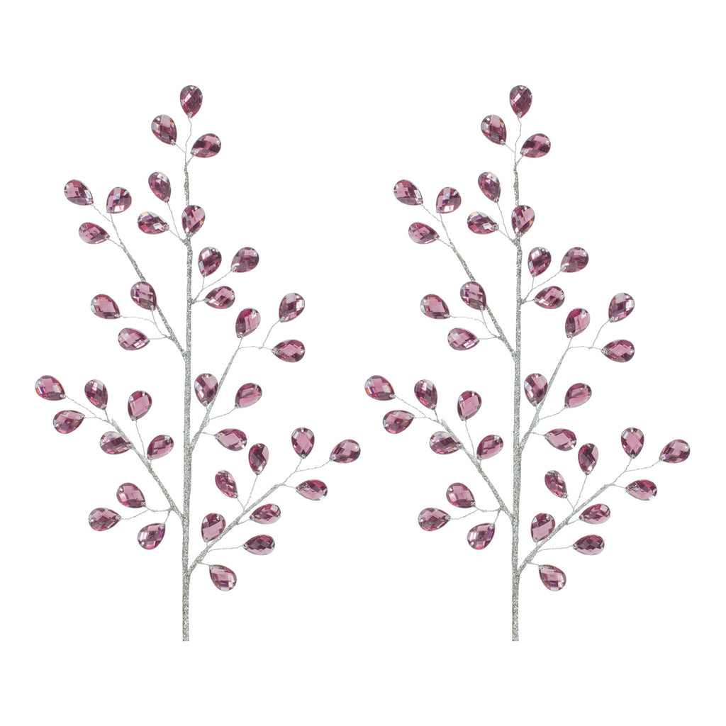 Purple Jewel Spray (Set of 2)