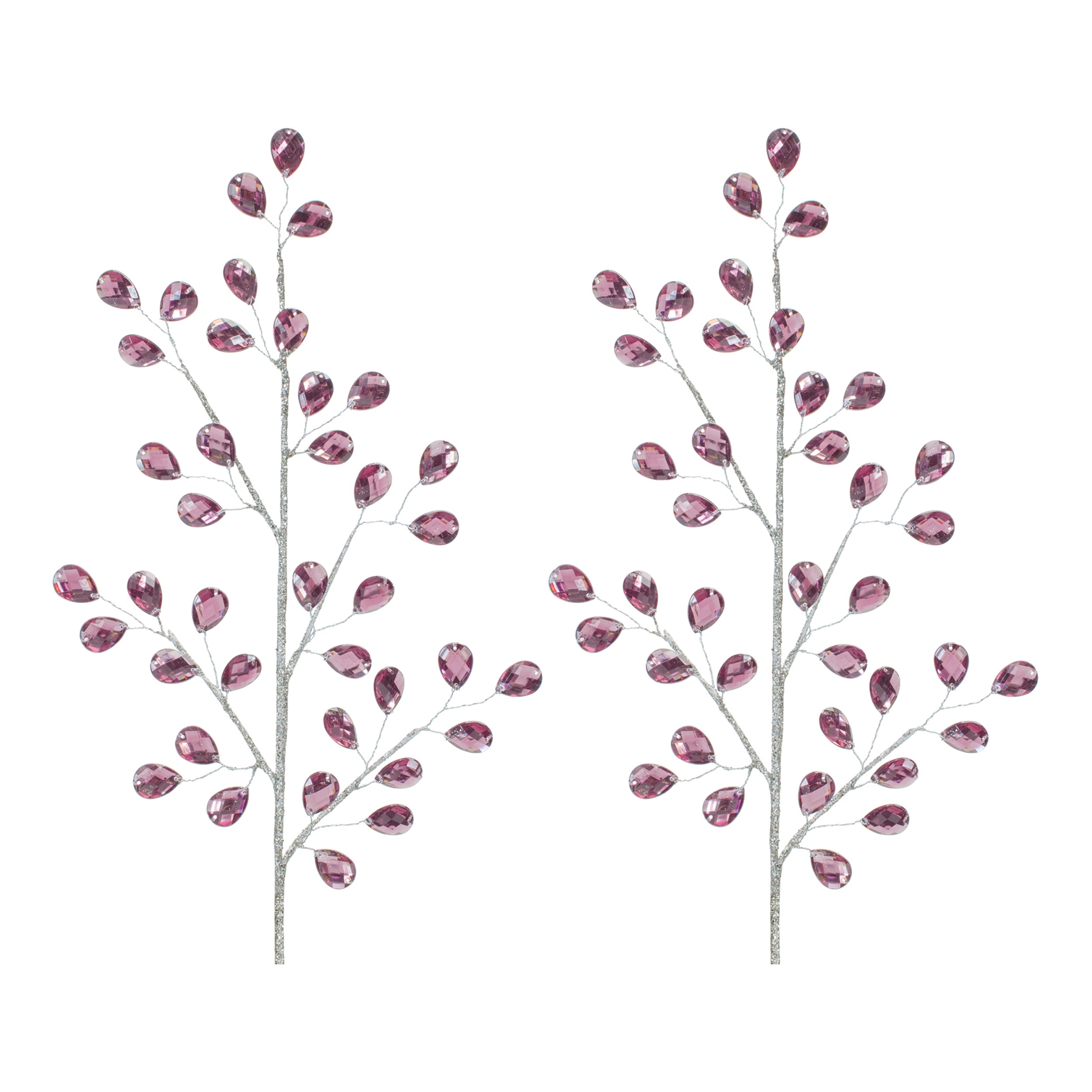 Purple Jewel Spray (Set of 2)