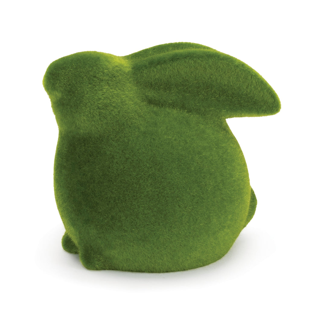 Mossy Terra Cotta Rabbit Figurine (Set of 2)