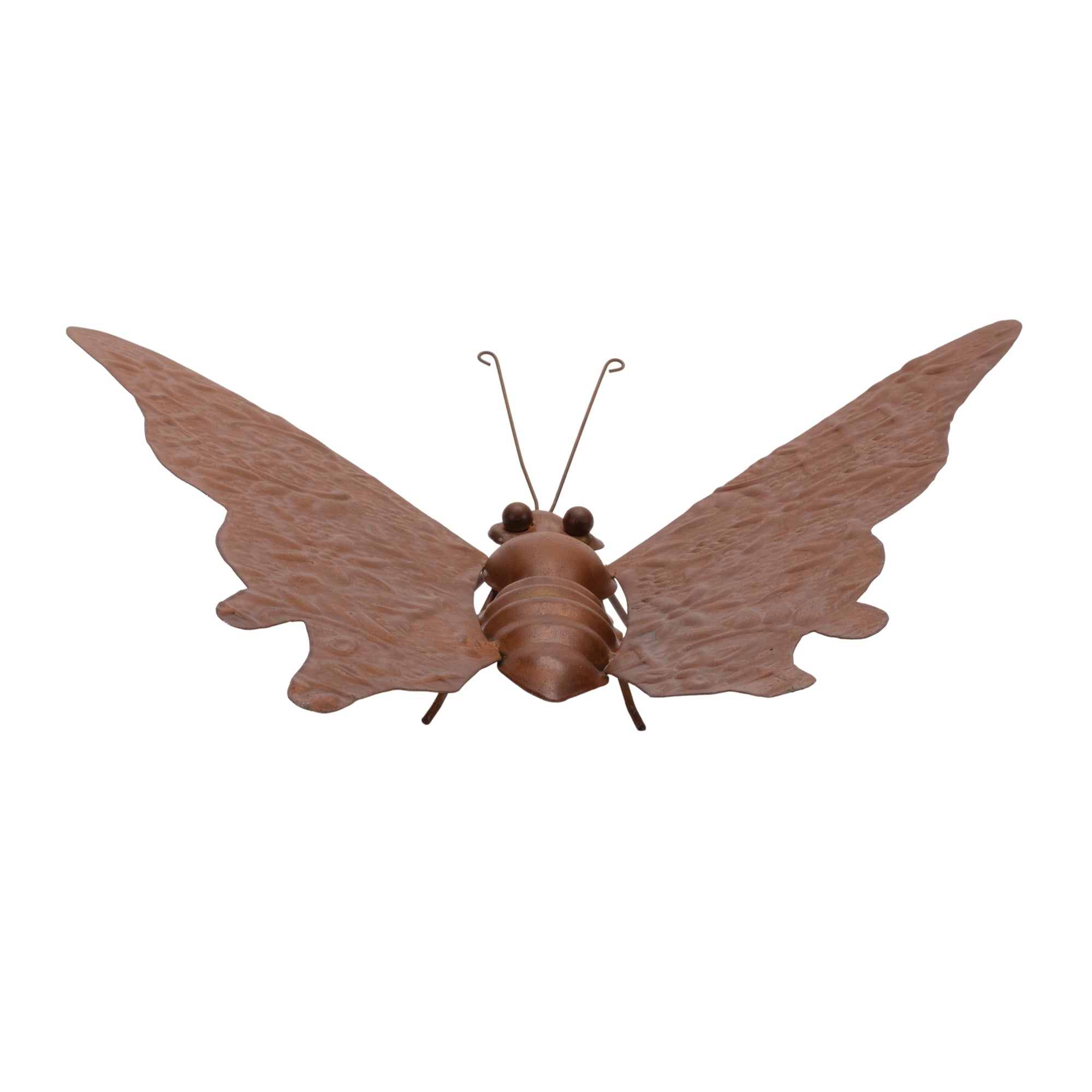 Bronze Metal Butterfly Garden Accent 12.5"L