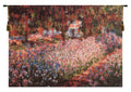 Irises in the Garden Belgian Tapestry Wall Art