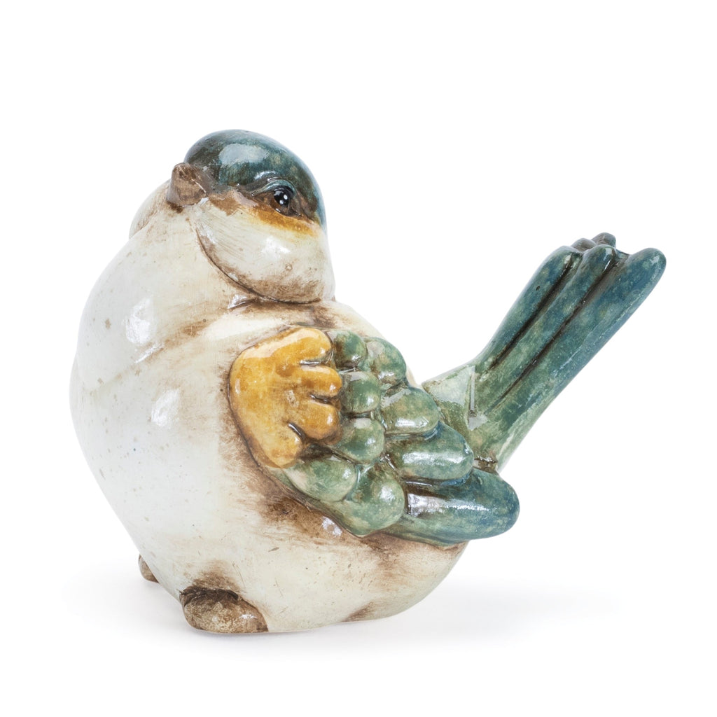 Terra Cotta Bird Figurine (Set of 6)