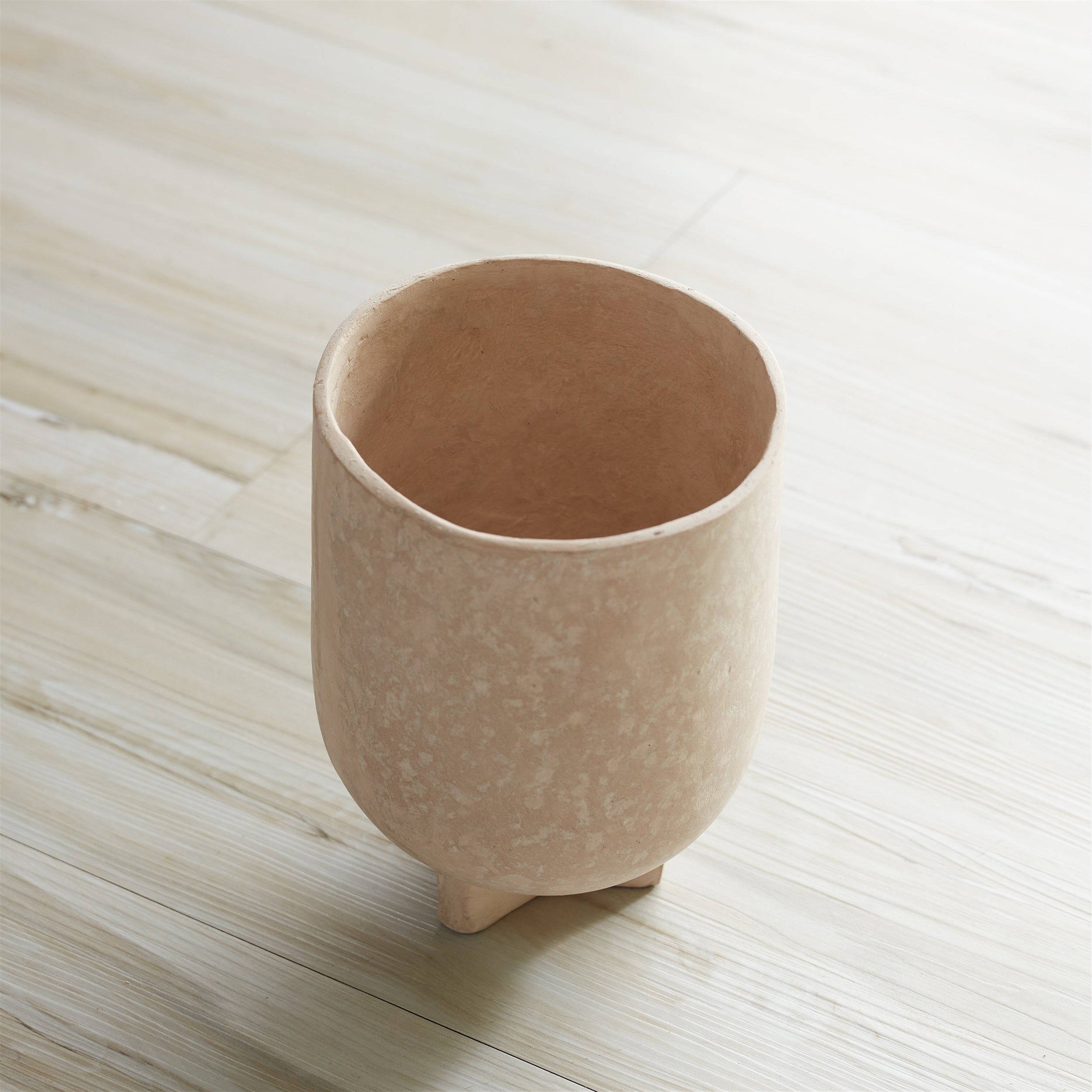 Recycled Paper Chalk Vase 7"H