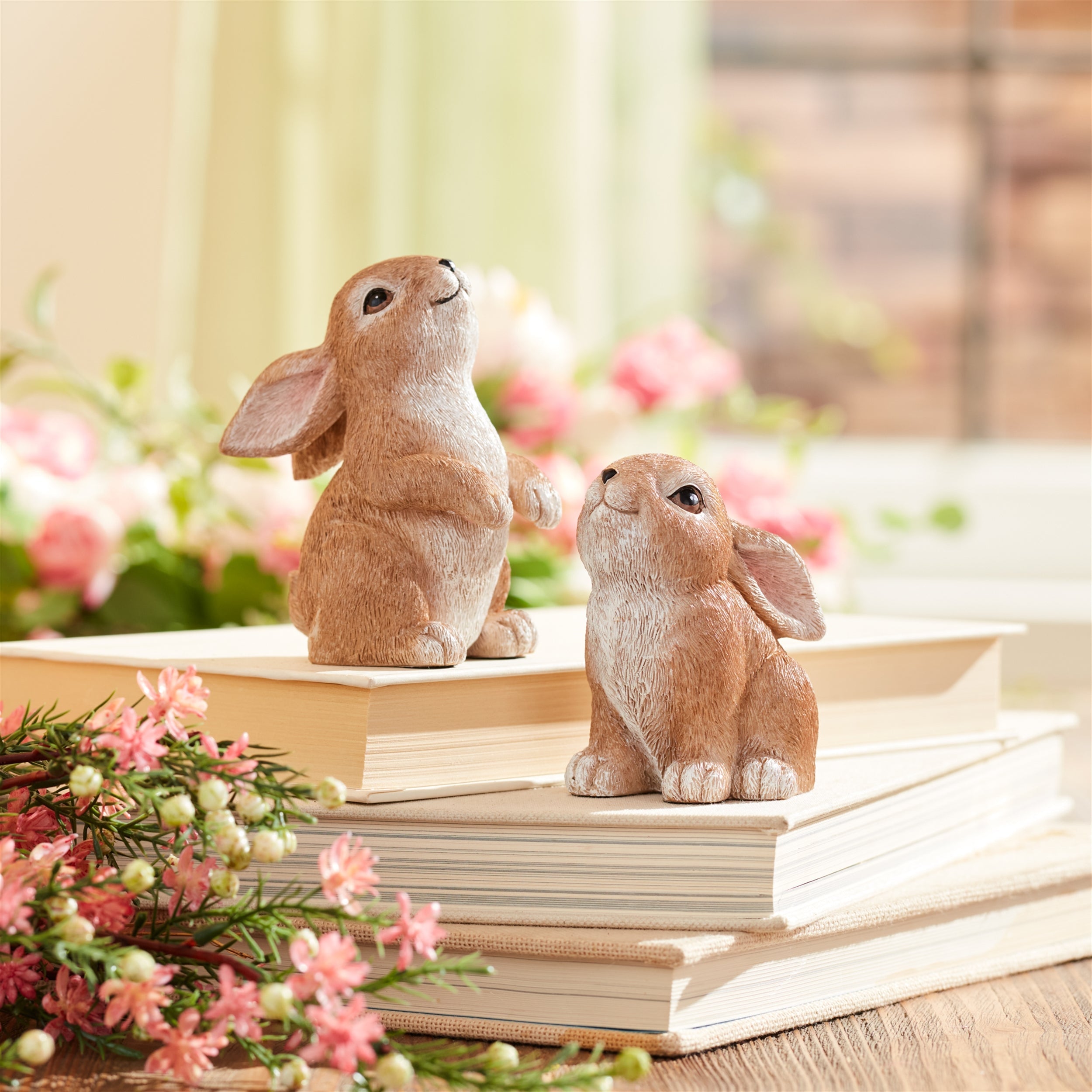 Woodland Bunny Figurine (Set of 4)