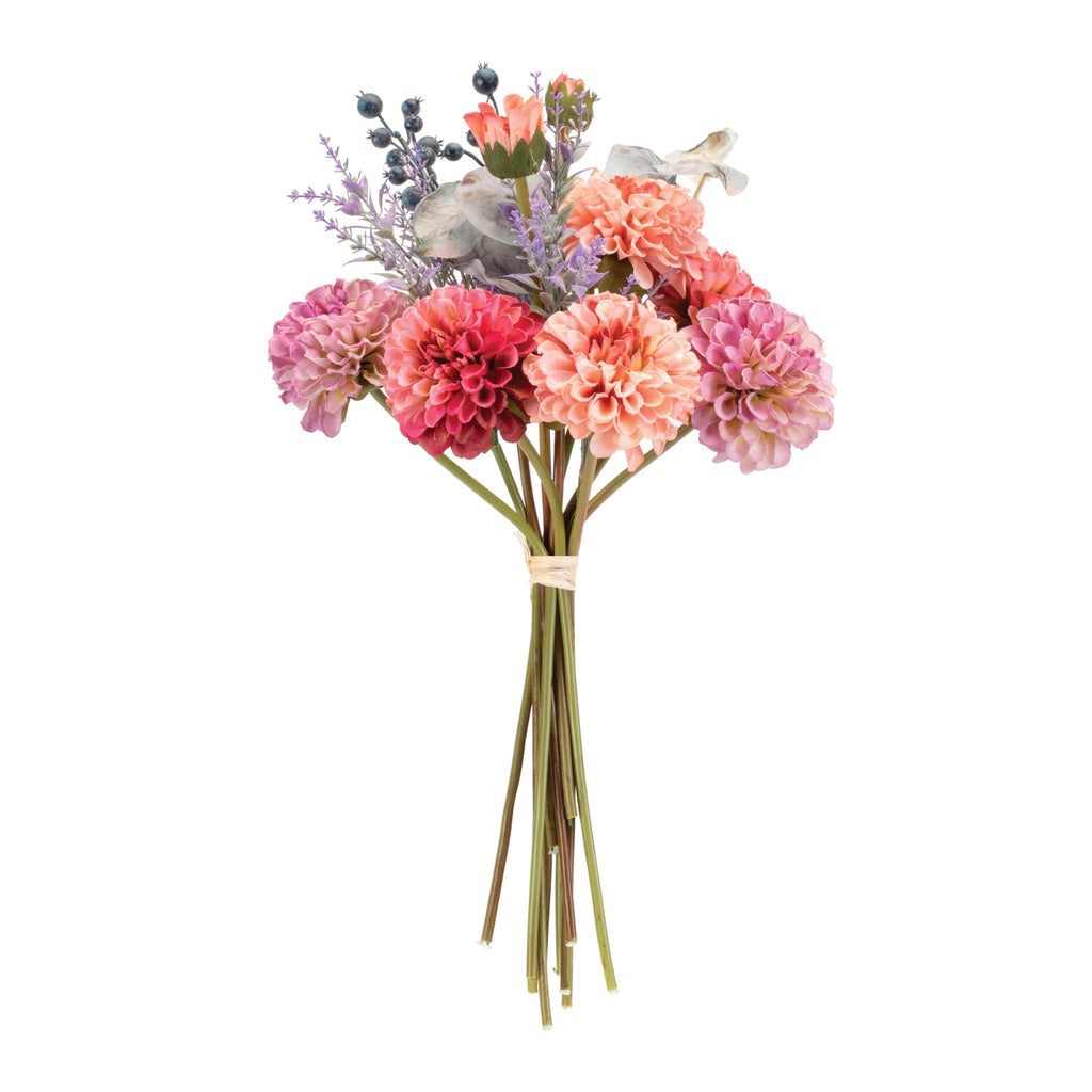 Mixed Zinnia Floral Bouquet (Set of 2)