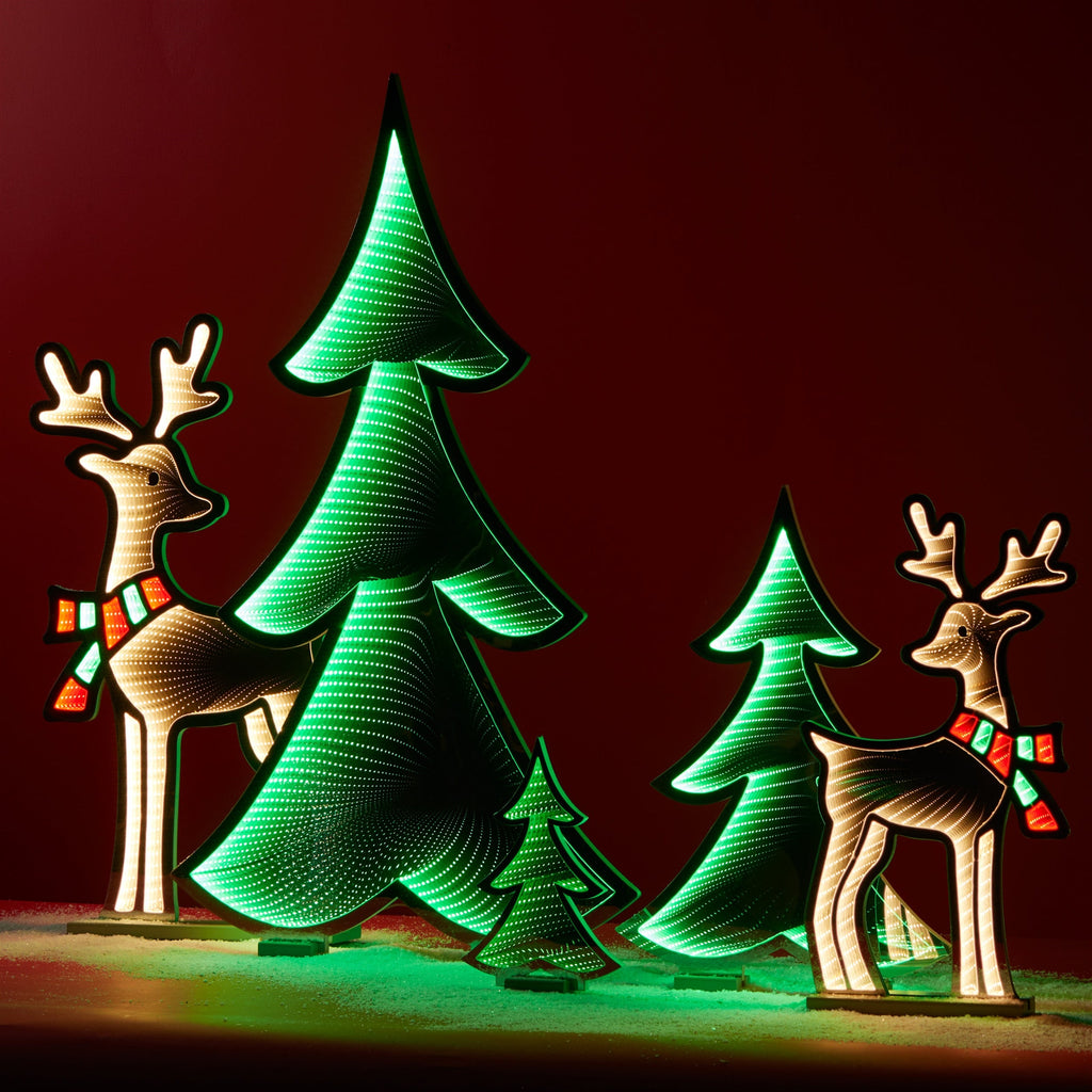 Green Pine Tree Ekkolight 46"H