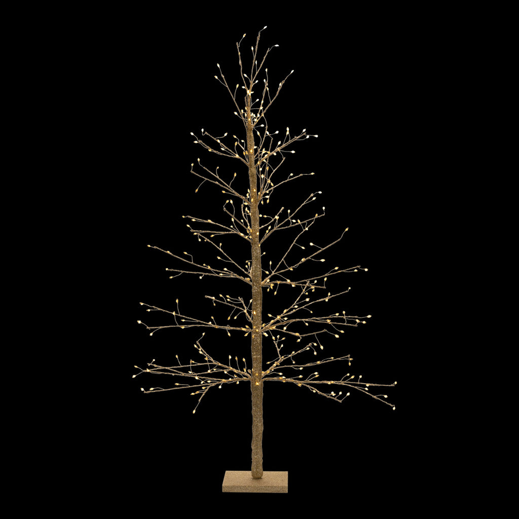 Gold LED Twig Tree 48"H