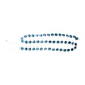 Iridescent Glass Jewel Garland (Set of 2)