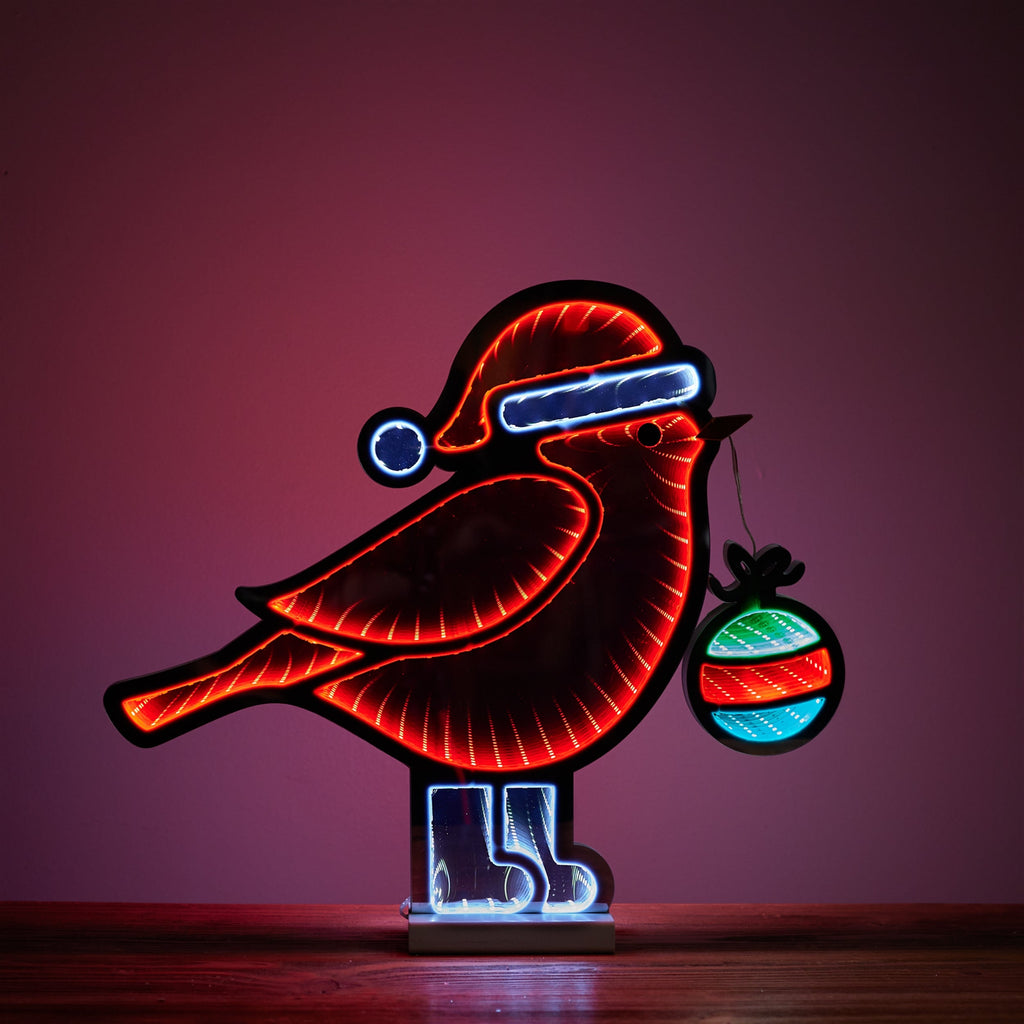 Holiday Cardinal Bird Ekkolight 15.75"H