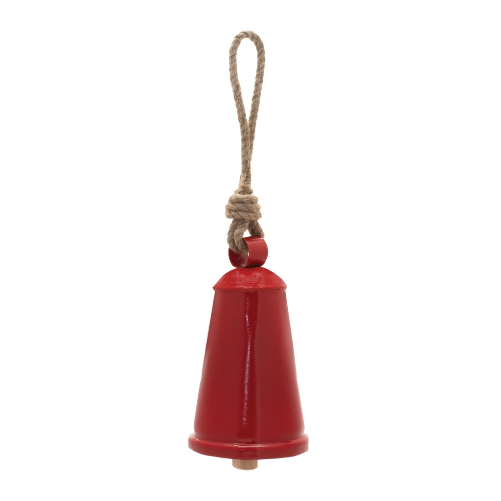 Rustic Metal Bell Ornament (Set of 4)