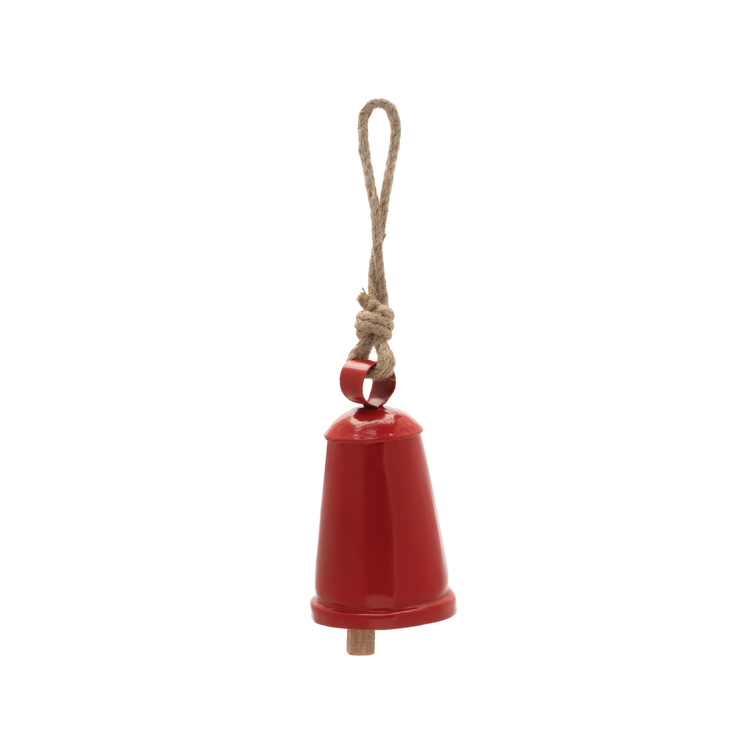 Rustic Metal Bell Ornament (Set of 4)