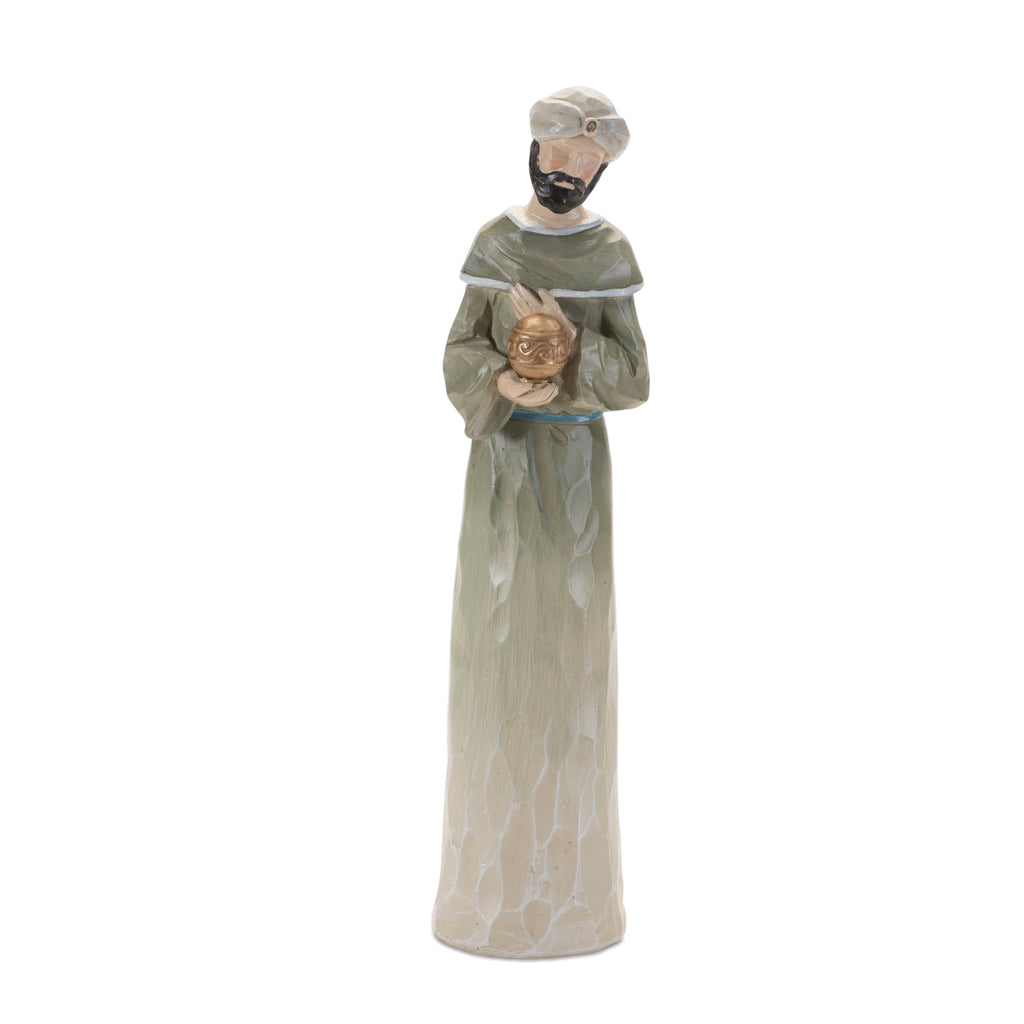 Modern Holiday Nativity Figurines (Set of 9)