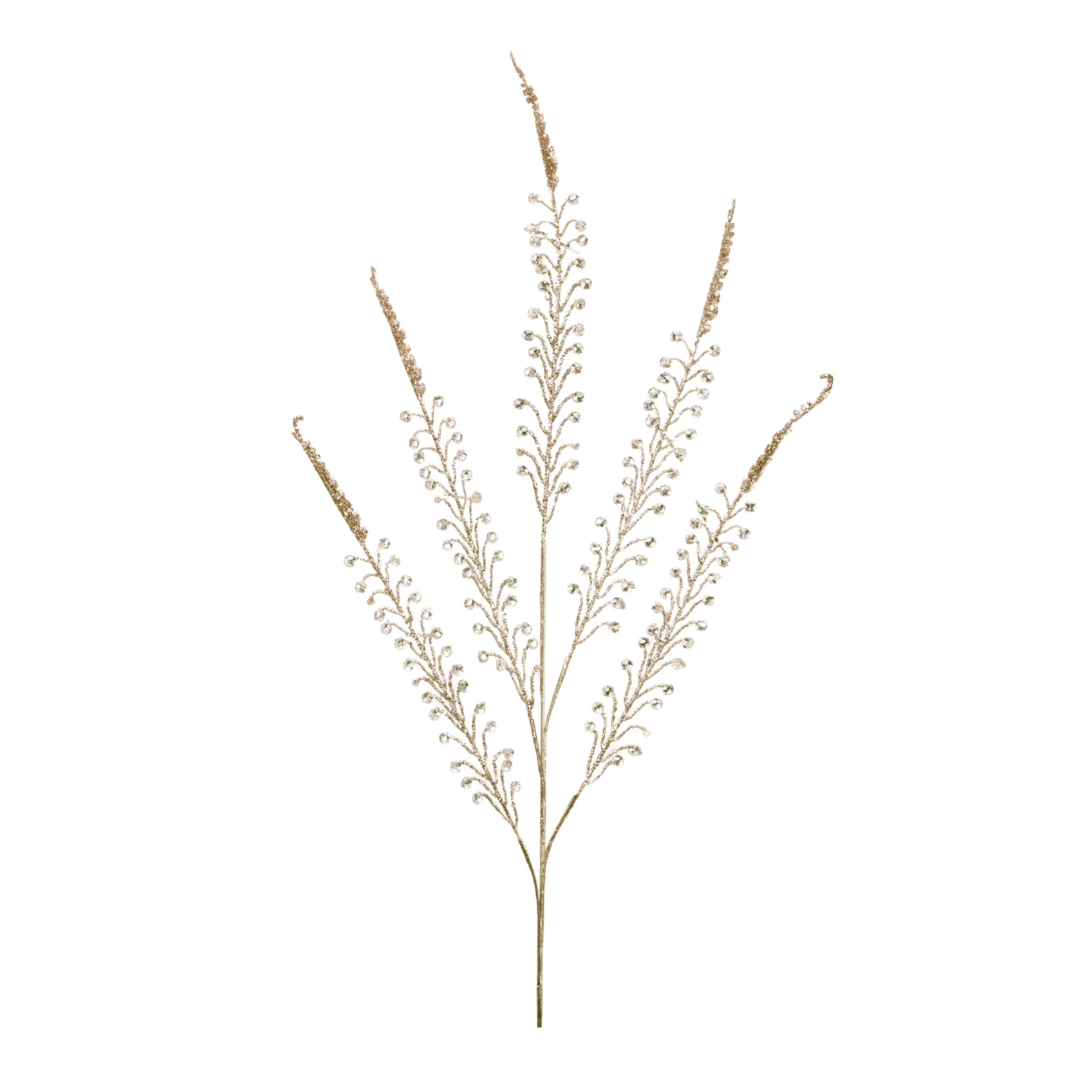 Beaded Fern Spray (Set of 2)