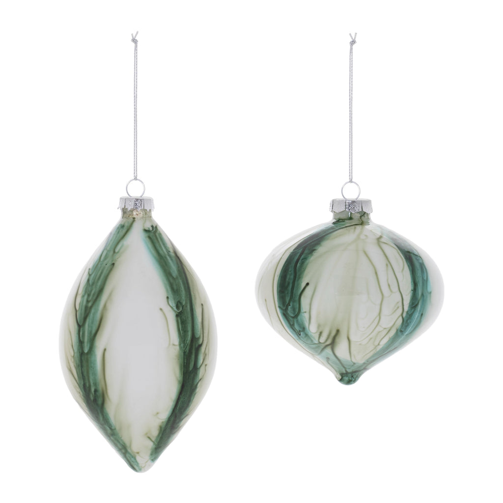 Glass Ornament Set of 6
