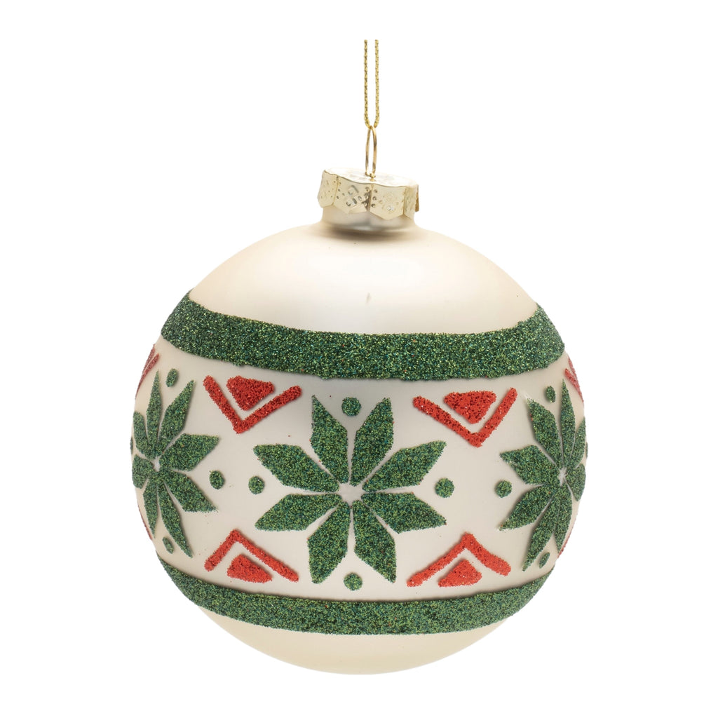 Nordic Glass Ball Ornament (Set of 6)
