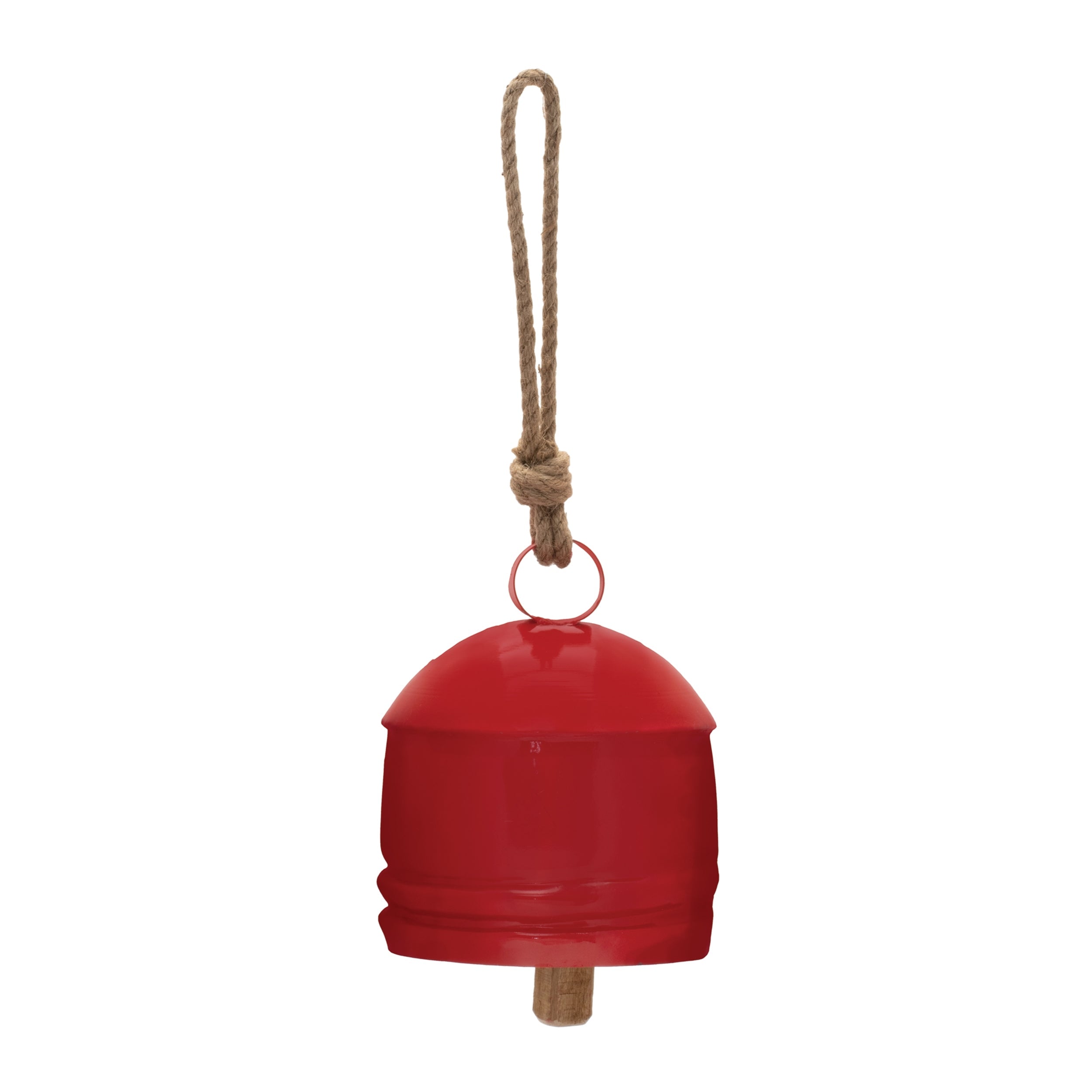 Rustic Metal Bell Ornament (Set of 2)