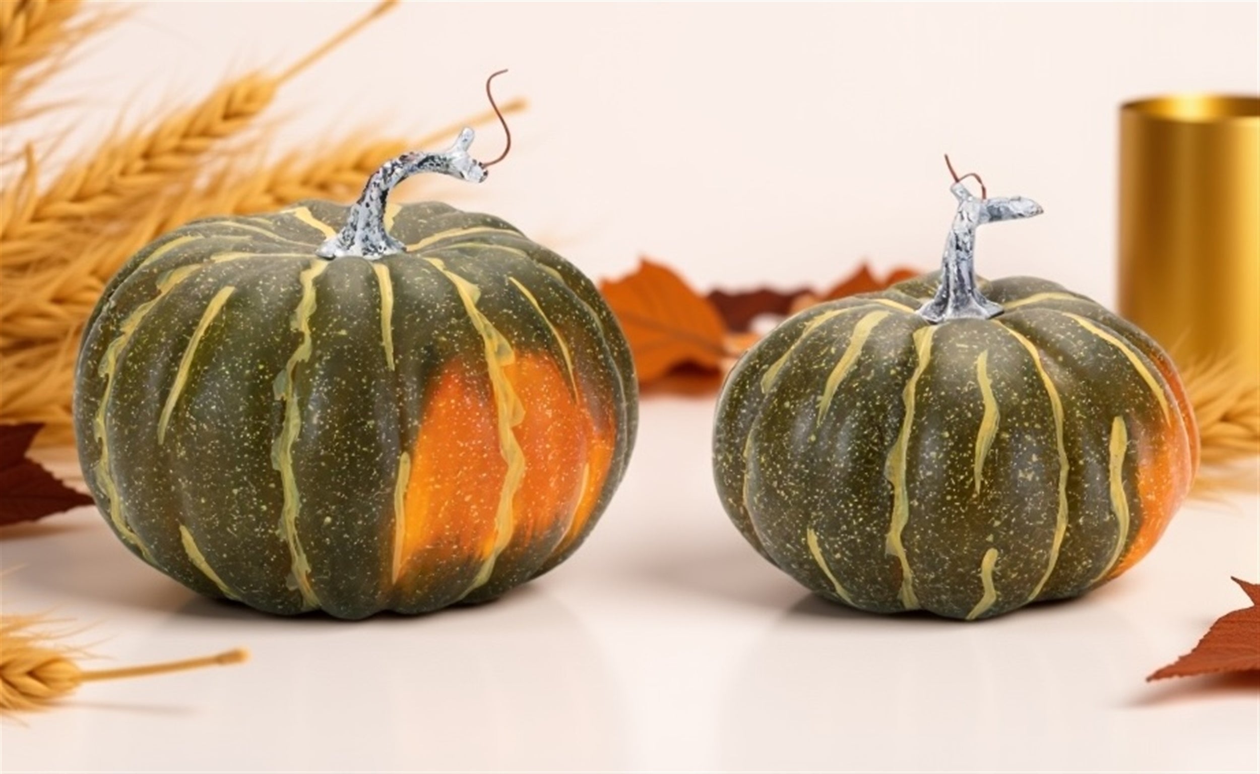 Foam Pumpkin Decor (Set of 4)