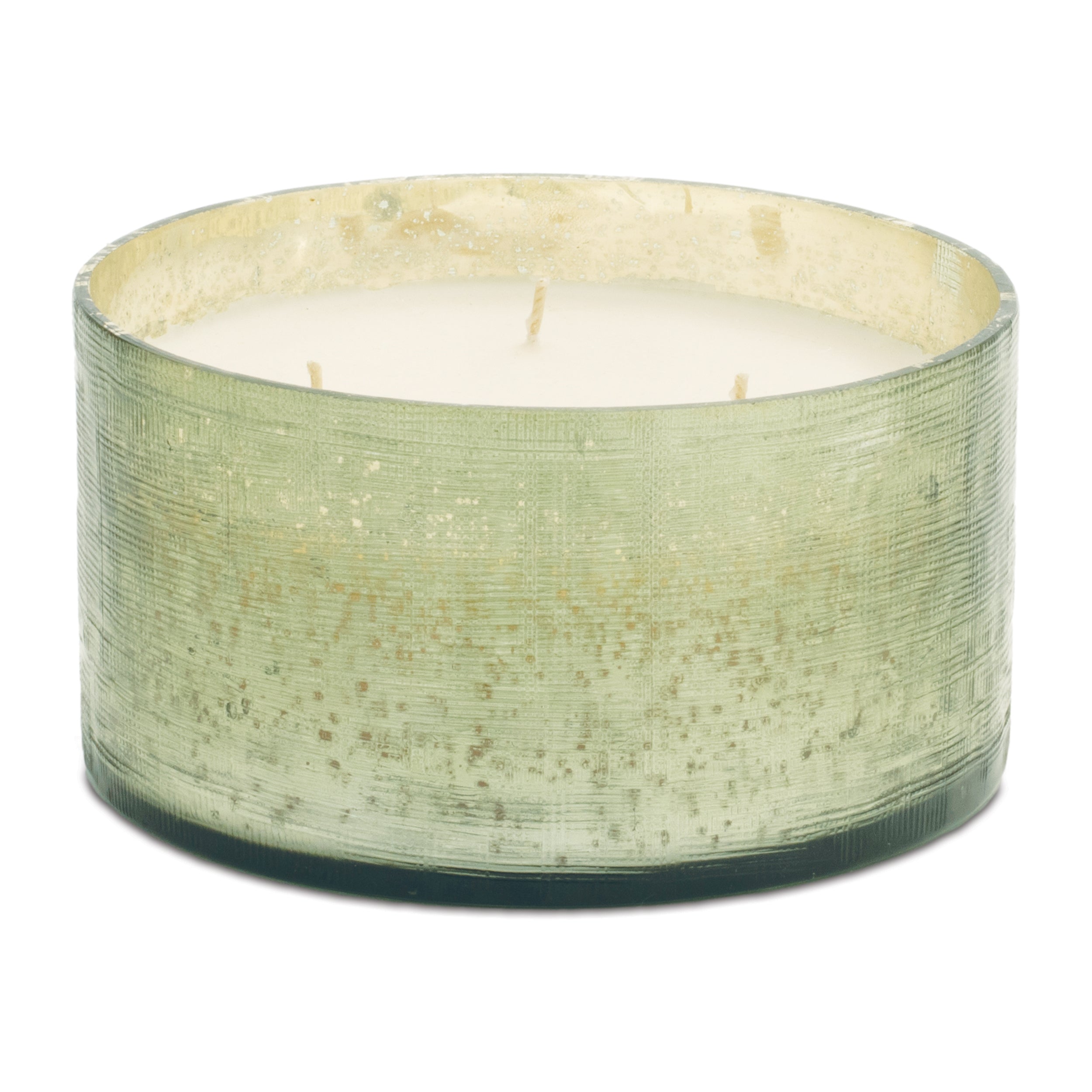 Frasier Fir Scented Candle in Textured Glass Jar 6"D