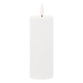 FIA Wick White Pillar Candle (Set of 4)