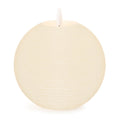 FIA Wick Ivory Round Candle (Set of 2)