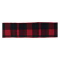 Red and Black Plaid Wired Ribbon (Set of 2)