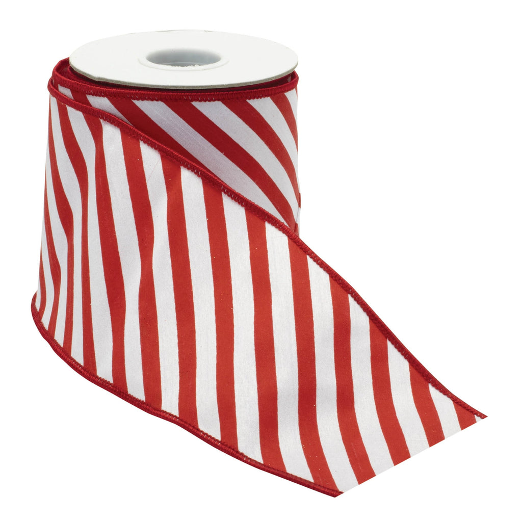 Striped Wired Ribbon (Set of 2)