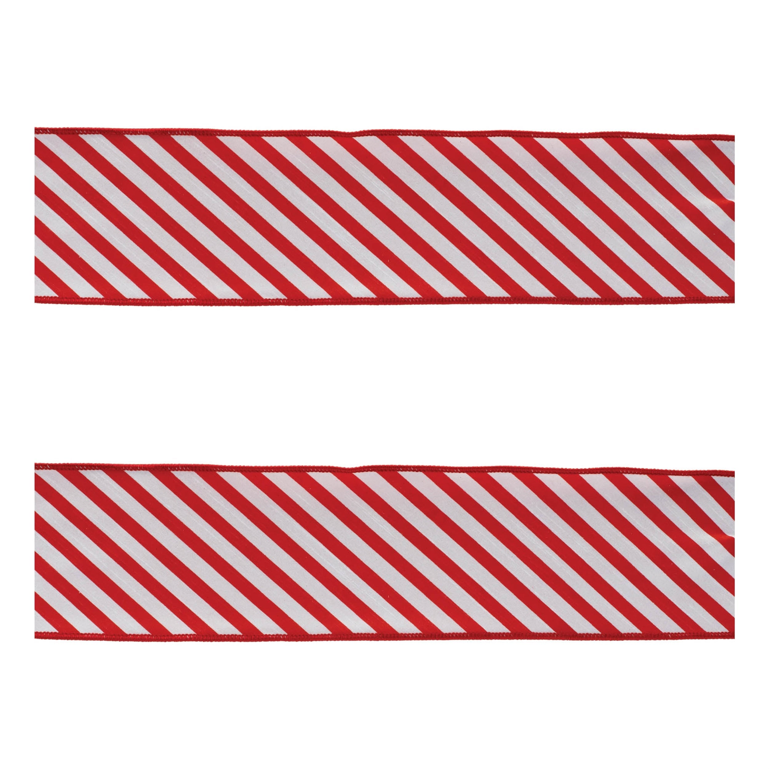 Striped Wired Ribbon (Set of 2)