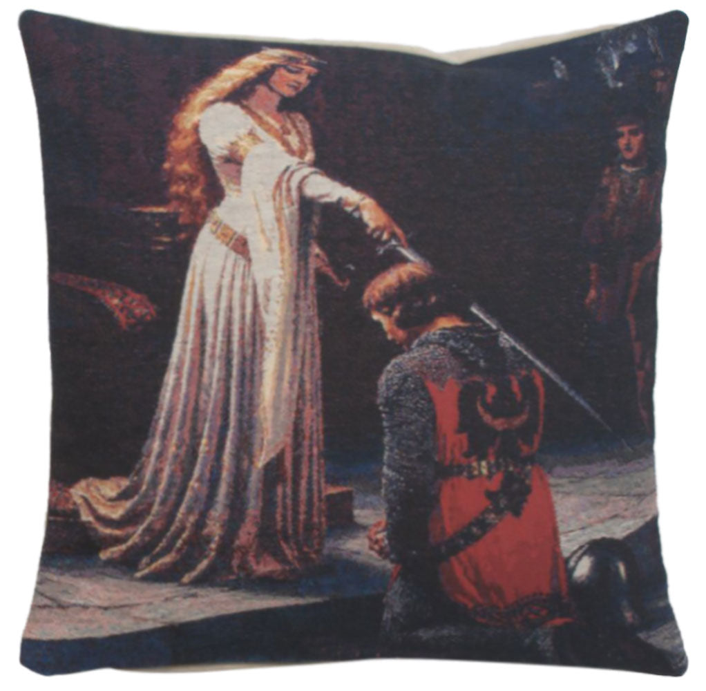 Knighted Decorative Pillow Cushion Cover