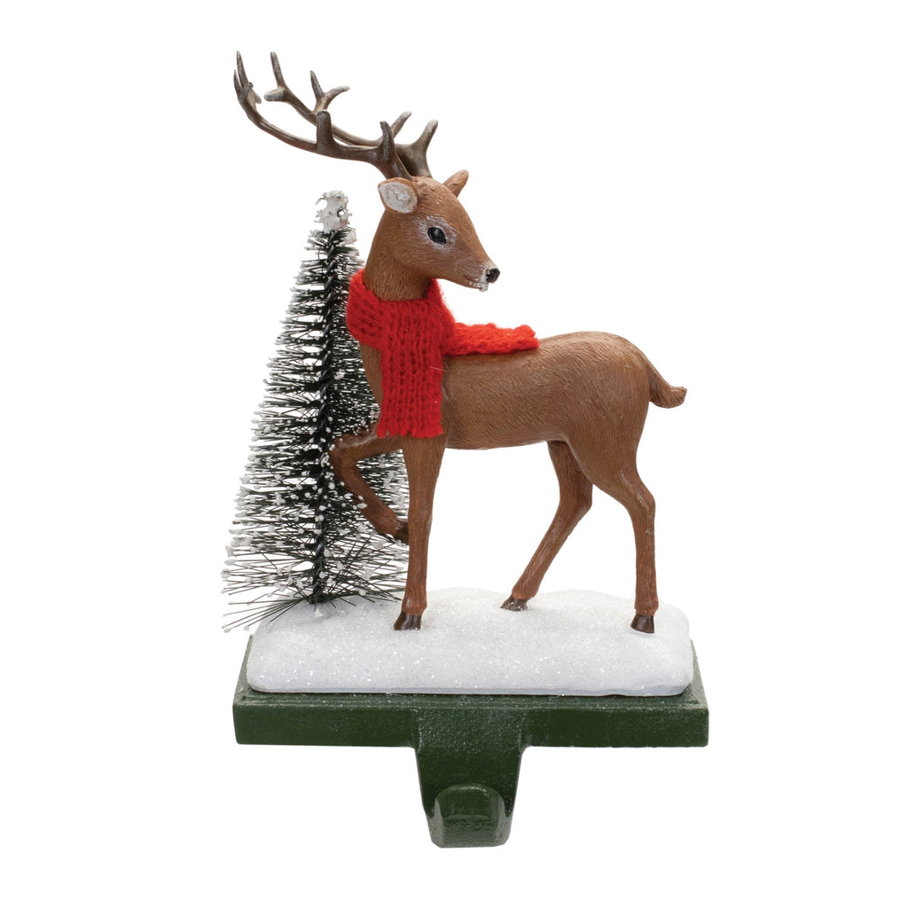 Woodland Deer Stocking Holders (Set of 2)