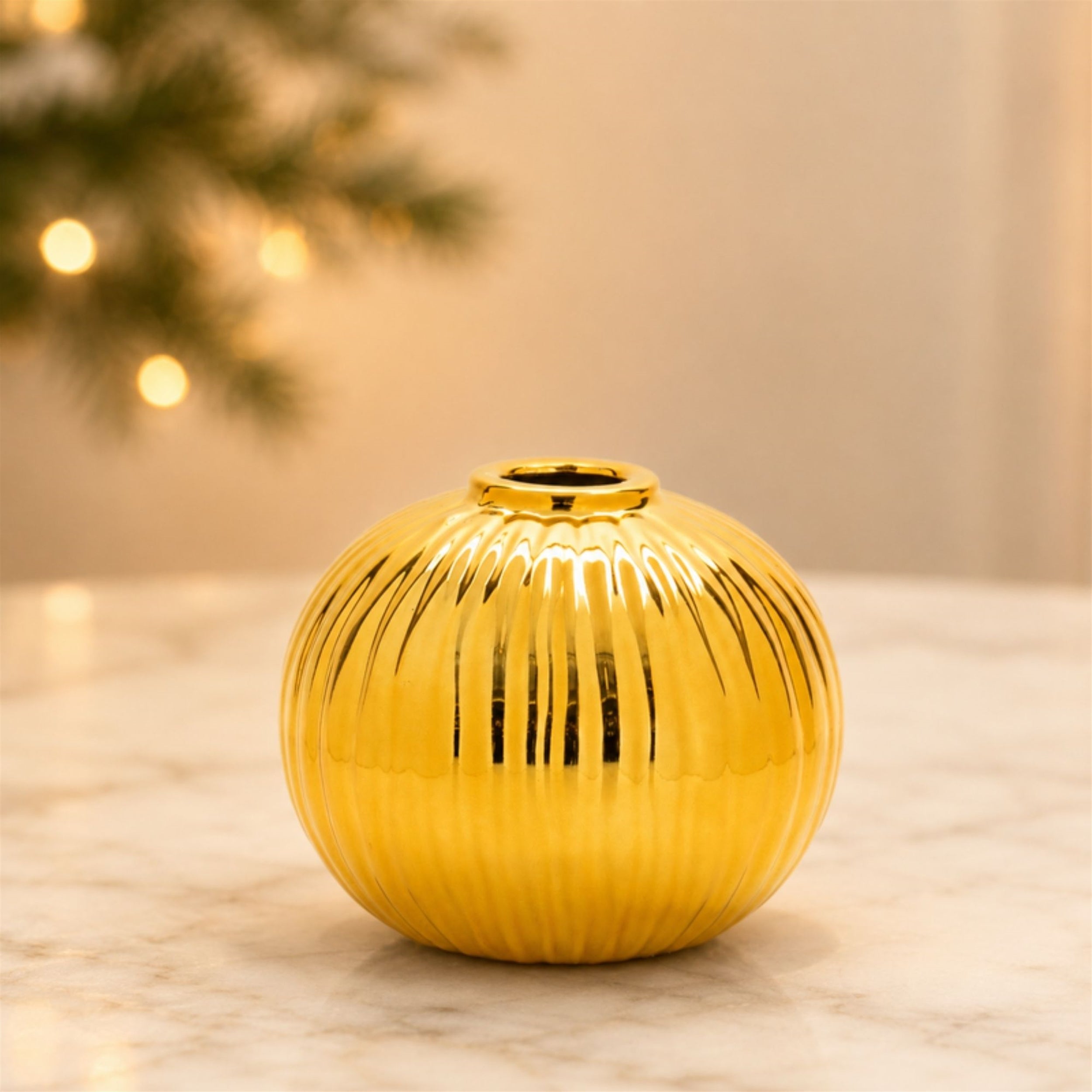 Decorative Gold Vase