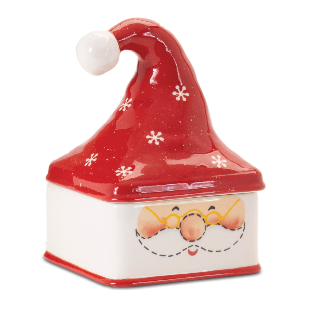 Ceramic Stacking Santa Character (Set of 3)