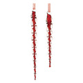 Twisted Glass Icicle Ornament (Set of 12)