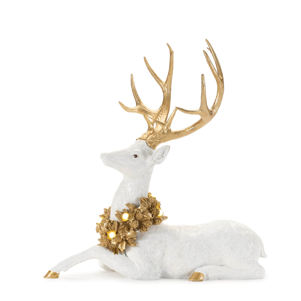 LED Holiday Deer Figurine (Set of 2)