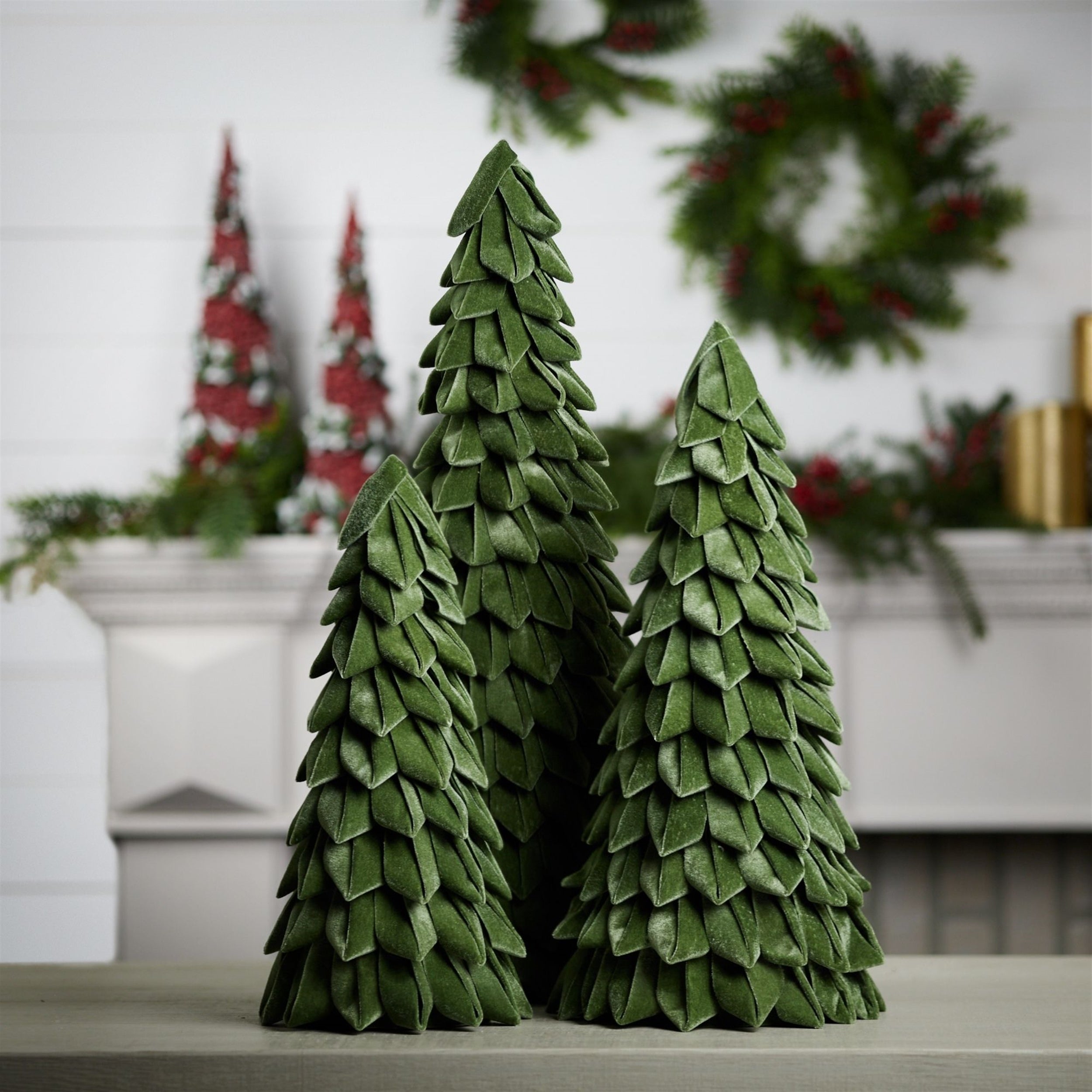 Fabric Pine Tree 25.5"H