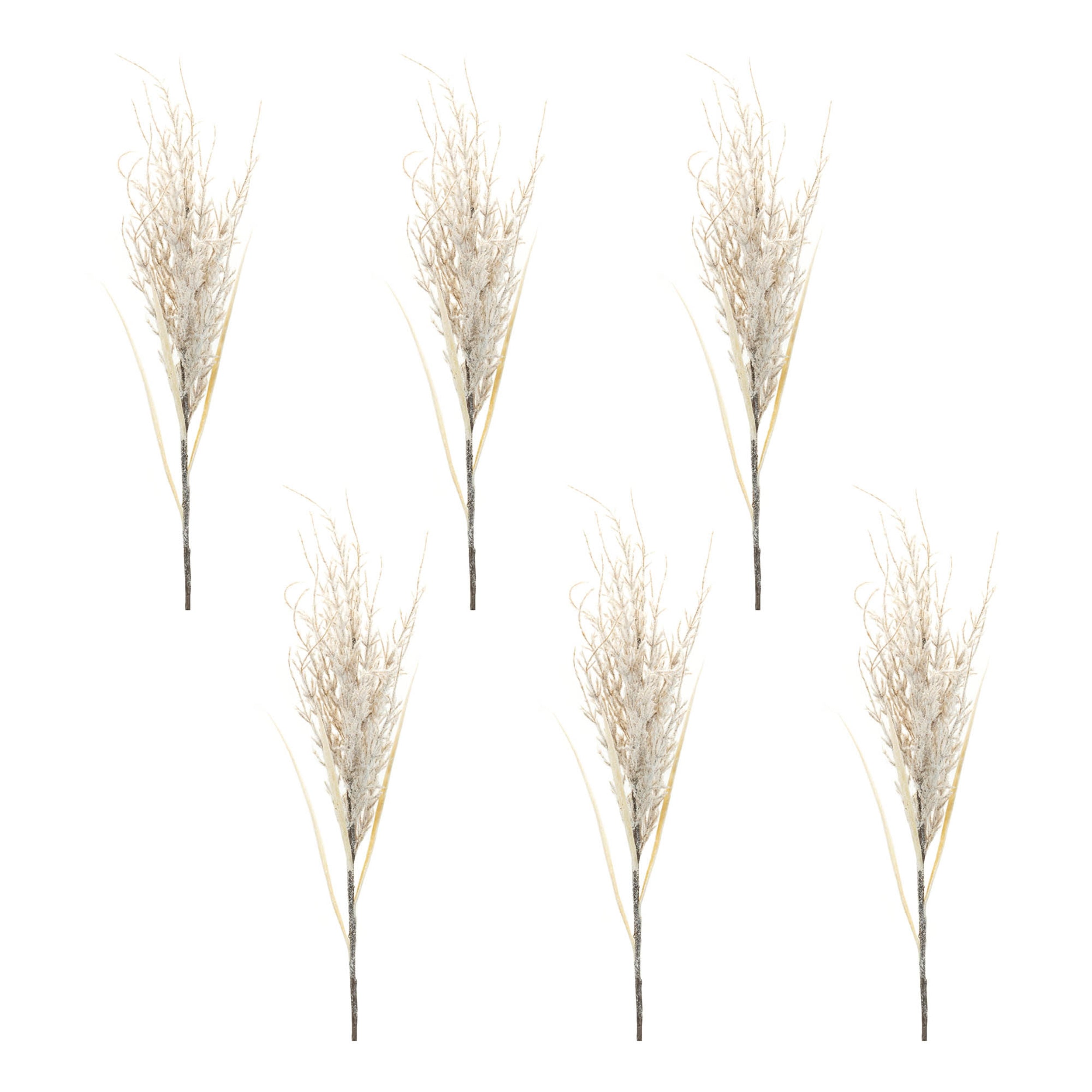 Flocked Twig Branch (Set of 6)