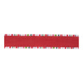Striped Trim Wired Ribbon (Set of 2)
