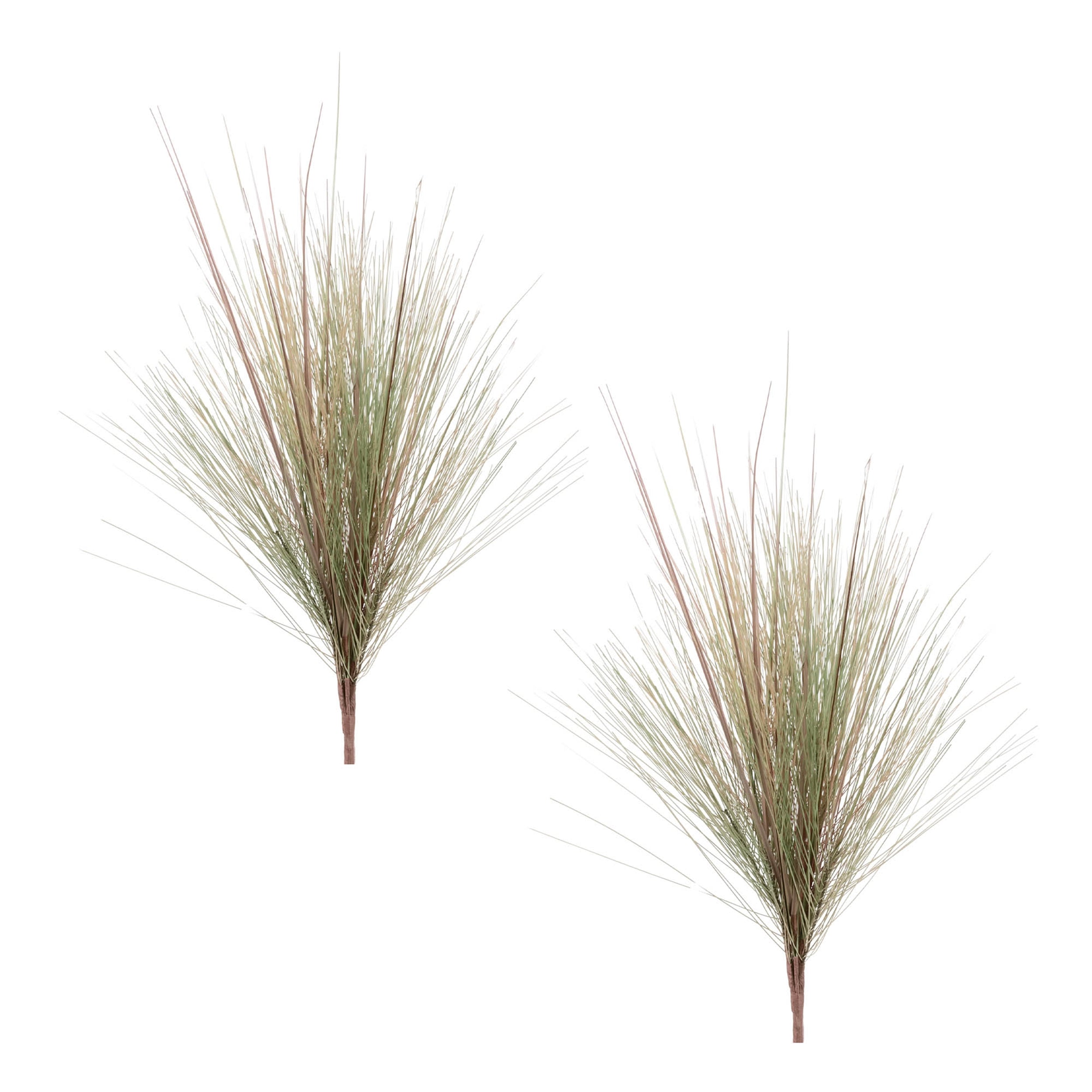 Grass Foliage Bush (Set of 2)