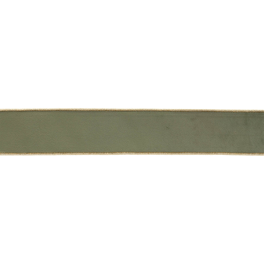 Green Wired Ribbon (Set of 2)